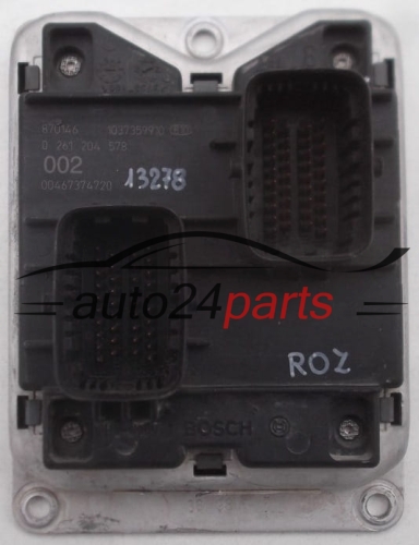 ecu engine control module FIAT BRAVO  1.2 16V 