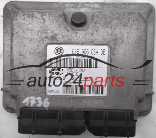 CENTRALINA DO MOTORE VW VOLKSWAGEN POLO 1.4 036906034DE, IAW4MV.DE, IAW4MVDE