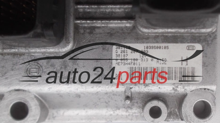 ECU CENTRALITA DE MOTOR FIAT PUNTO 1.2 16V BOSCH 0261207903, 0 261 207 903, 1039S00105, ME73H4F011, 00551803130, 0 055 180 313 0, 551803130 