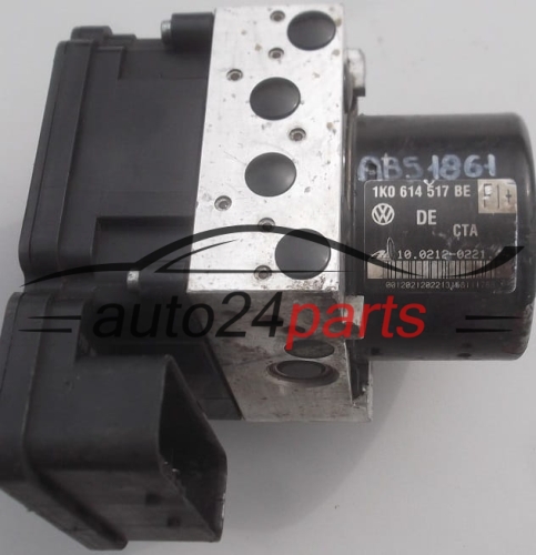 ABS PUMP VOLKSWAGEN 1K0 614 517 BE, ATE 10.0212-0221.4,  1K0 907 379 AE
