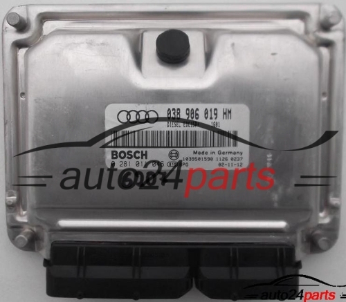AUDI A6 1.9 TDI AVF 038 906 019 HM, 038906019HM, BOSCH 0 281 011 046, 0281011046