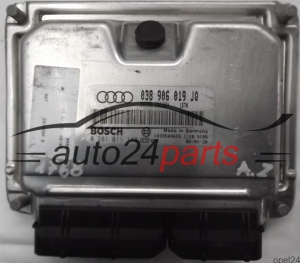 CALCULATEUR MOTEUR AUDI A4 1.9 TDI 038906019JQ, 038 906 019 AQ, BOSCH 0 281 011 142, 0281011142, DIESEL EDC15P+ 1570, 1039S00655 