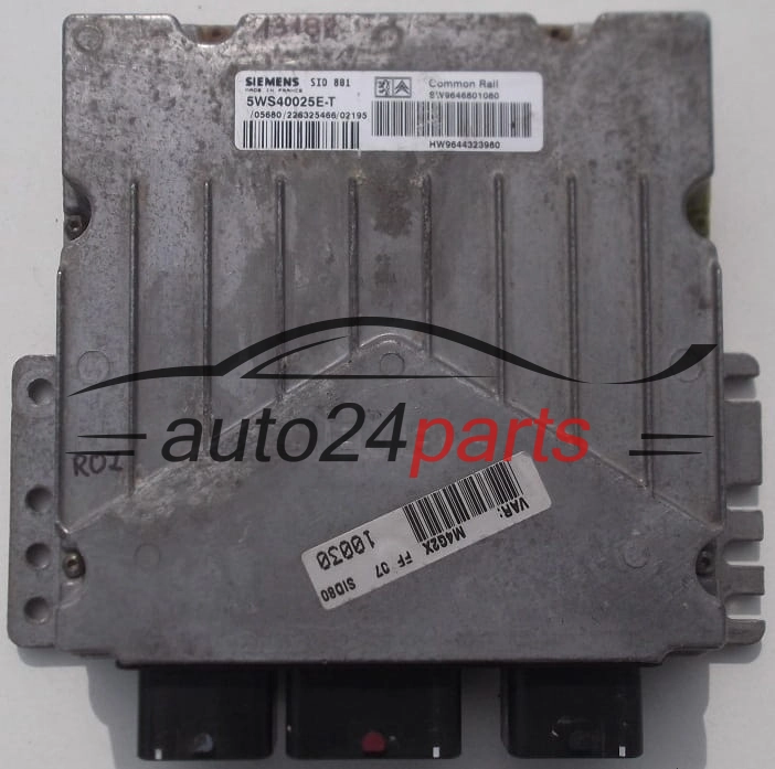 calculateur moteur pour peugeot et citroen