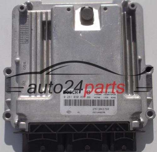 MOTORSTEUERGERÄT ECU STEUERGERÄT  RENAULT CAPTUR CLIO 1.5 DCI BOSCH 0 281 030 899, 237104376R
