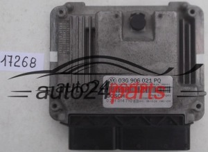 CALCULATEUR MOTEUR SKODA OCTAVIA 2.0 TDI BOSCH 0 281 014 710, 0281014710, 03G 906 021 PQ, 03G906021PQ, 03G906021AB, EDC16U34