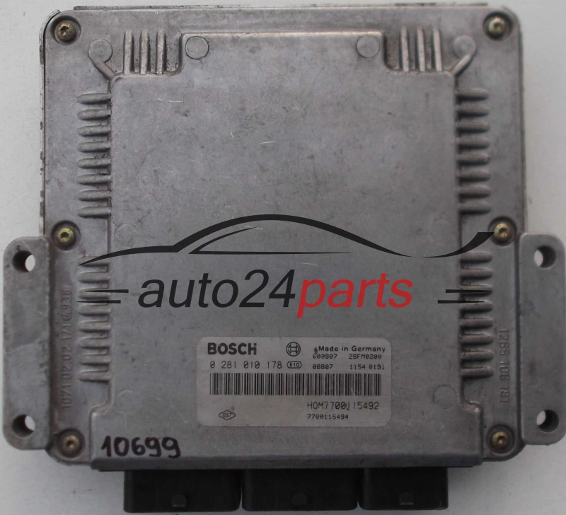 calculateur moteur pour renault espace 2.2 dci 