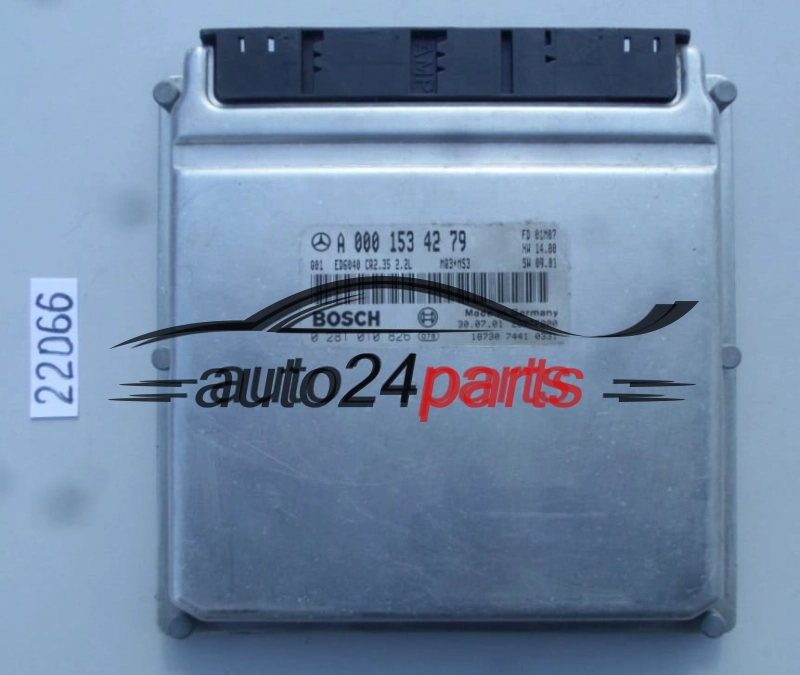 MERCEDES SPRINTER 208 2.2 220 CDI A0001534279, A 000 153 42 79, BOSCH 0281010826, 0 281 010 826, CR2.35