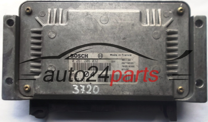 calculateur moteur pour peugeot 206 1.6