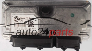 CALCULATEUR MOTEUR VW VOLKSWAGEN CADDY 1.4 03C906024BB, 03C 906 024 BB, BENZIN 4HV BUD, MY2 4HV.BB, 61601.452.07, 6160145207