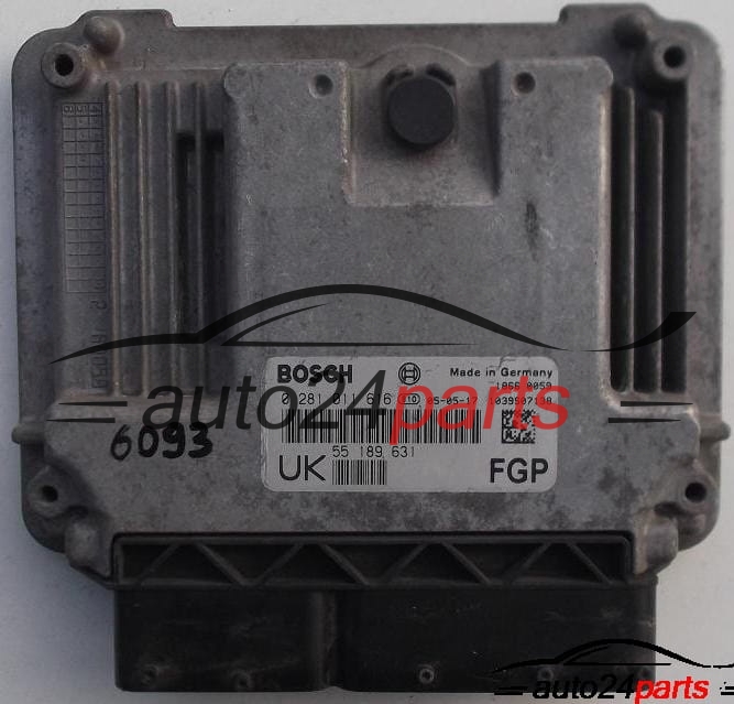 calculateur moteur pour opel vectra c, signum 1.9 cdti