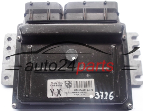  ECU ENGINE CONTROLLER NISSAN MICRA 1.2 MEC32040 YX