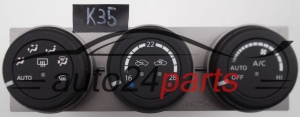 HEATING AND AIR CONDITIONING CONTROL PANEL SWITCH CLIMATRONIC NISSAN X-TRAIL 27500 ES61A, 27500ES61A, A0200049B01000