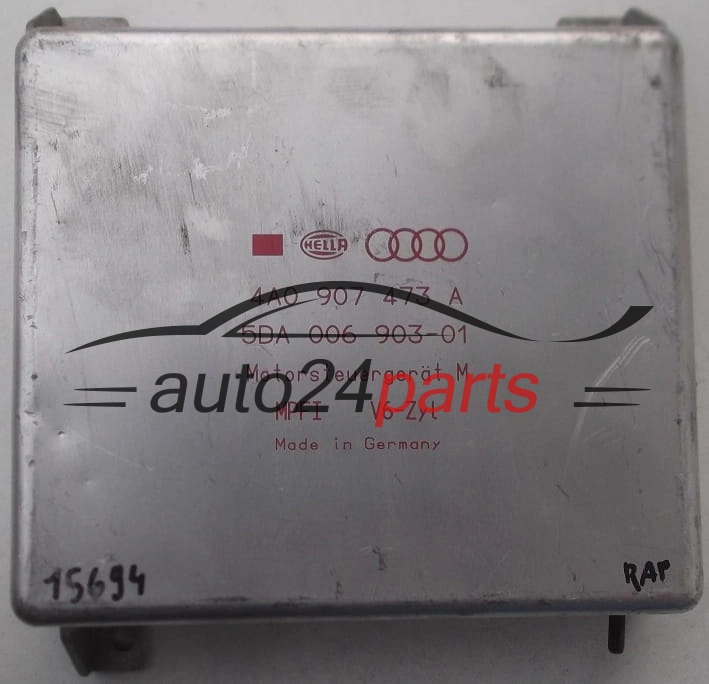 KOMPUTER STEROWNIK SILNIKA AUDI 80 B4 100 C4 2.6 4A0907473A, 4A0 907 473 A, 5DA00690301, 5DA 006 903-01