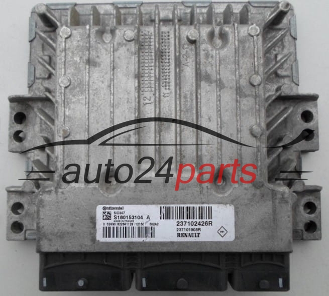 MOTORSTEUERGERÄT ECU STEUERGERÄT RENAULT MEGANE 1.5 DCI Continental S180153104 A, 237102426R, 237101908R