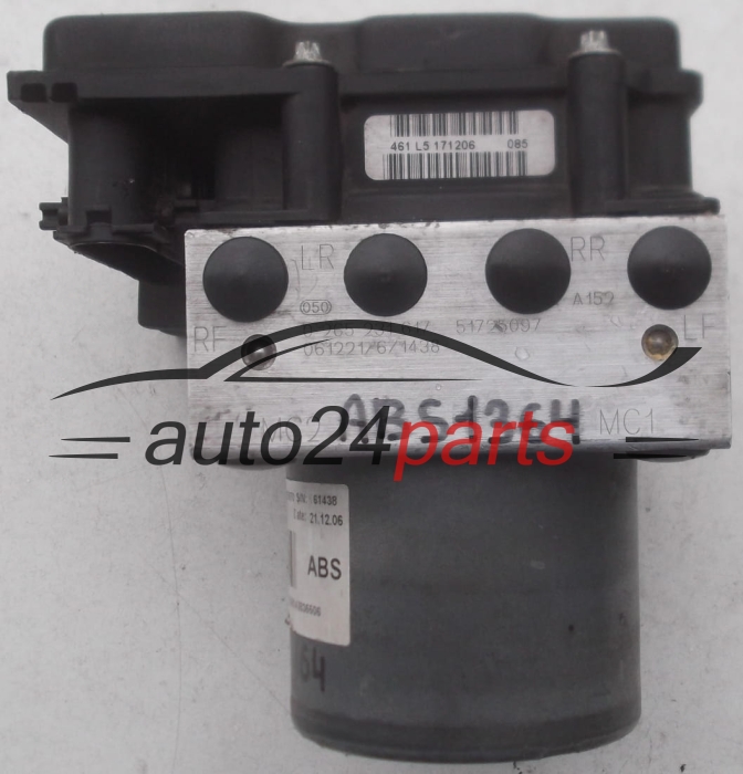 ABS HYDRAULIK-AGGREGAT MIT STEUERGERAET CITROEN JUMPER FIAT DUCATO PEUGEOT BOXER BOSCH 0 265 231 617, 0265231617, 51725097, 0 265 800 461, 0265800461 