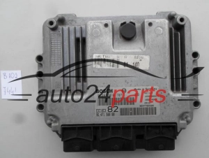KOMPUTER STEROWNIK SILNIKA PEUGEOT 206 1.4 HDI BOSCH 0 281 010 707, 0281010707, 96 471 580 80, 9647158080, 9647785580, EDC16C3 82, 1039S00914 - 