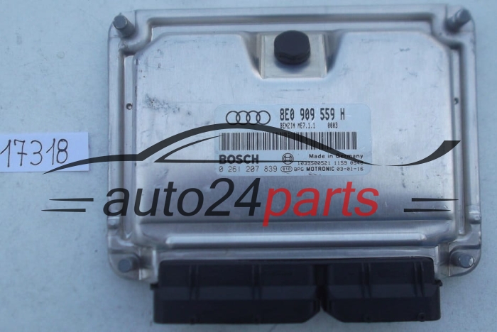 CENTRALINA DO MOTORE AUDI A4 A6 3.0 ASN BOSCH 0 261 207 839