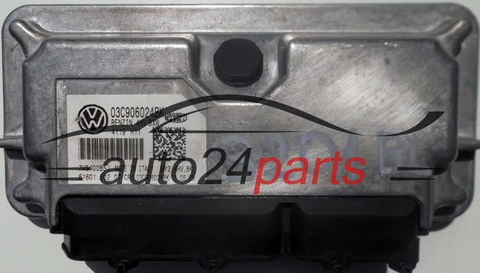 Μονάδα Ελέγχου Κινητήρα VOLKSWAGEN SEAT IBIZA 1.4 MAGNETI MARELLI MY2 4HV.BK, MY24HVBK, 03C 906 024 BK, 03C906024BK, 61601.502.07, 6160150207