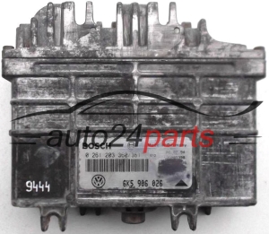 KOMPUTER STEROWNIK SILNIKA SEAT IBIZA 1.4, BOSCH 0261203360/361, 6K5906026