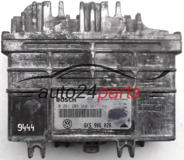 KOMPUTER STEROWNIK SILNIKA SEAT IBIZA 1.4, BOSCH 0261203360/361, 6K5906026