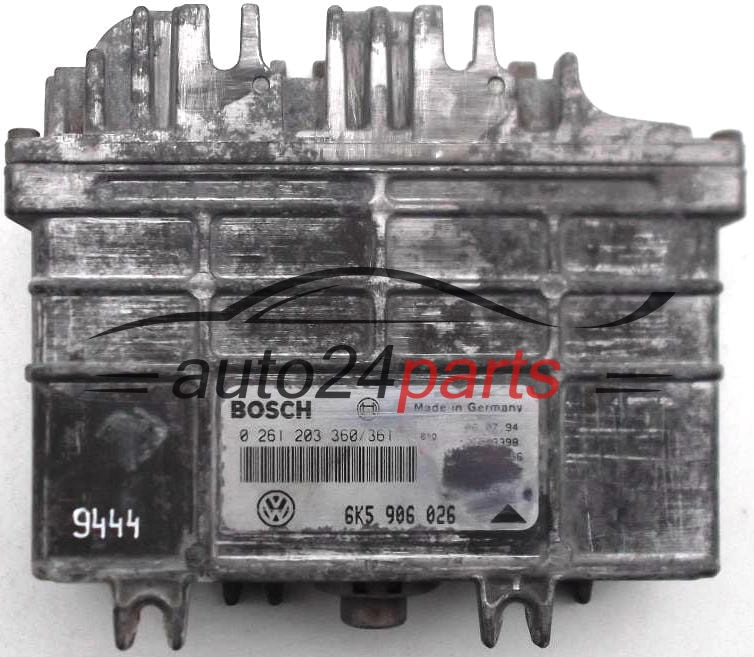 KOMPUTER STEROWNIK SILNIKA SEAT IBIZA 1.4, BOSCH 0261203360/361, 6K5906026