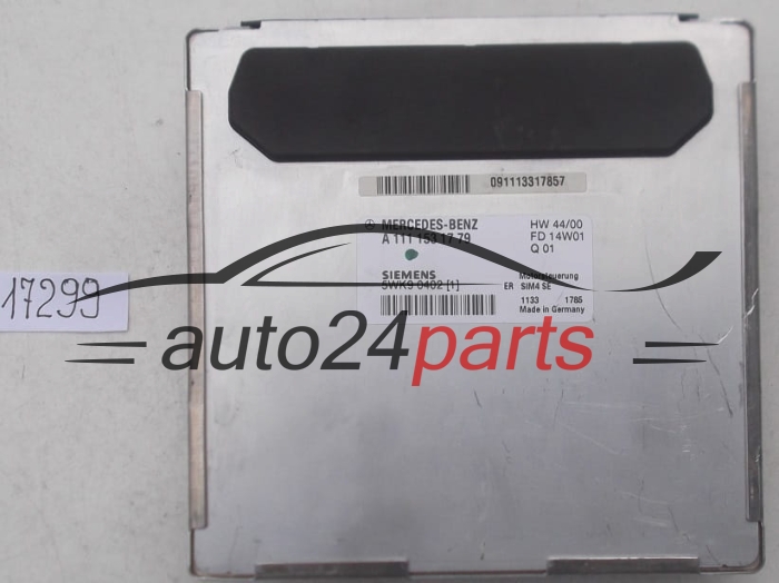 Μονάδα Ελέγχου Κινητήρα MERCEDES W203 C180 C200 SIEMENS 5WK9 0402 1