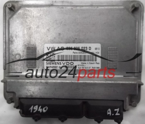 CENTRALINA DO MOTORE SEAT IBIZA SKODA FABIA VW POLO 1.2 BME 03E906023D, 03E 906 023 D, SIEMENS VDO 5WP40502 04