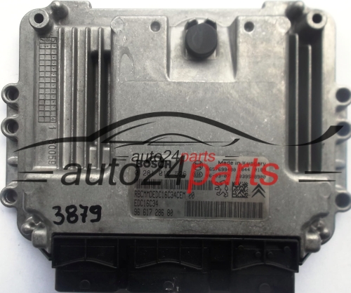 ECU CENTRALITA DE MOTOR PEUGEOT 207 1.4 HDI BOSCH 0 281 012 526, 0281012526, 96 617 286 80, 9661728680, 9657699480 EDC16C34, 1039S08900