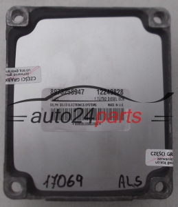 ECU ENGINE CONTROLLER OPEL MERIVA 1.7 DTI ISUZU 8973258947, DELPHI DELCO 12249828