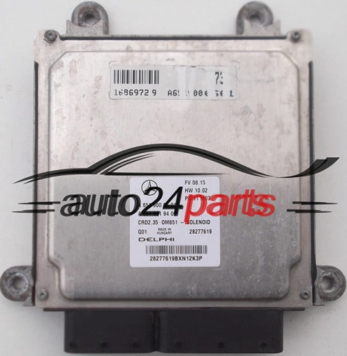 Μονάδα Ελέγχου Κινητήρα  MERCEDES SPRINTER 2.2 CDI Delphi 28277619, A 651 900 06 01,  A 651 901 94 00