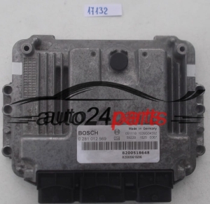ECU ENGINE CONTROLLER SUZUKI GRAND VITARA 1.9 DID BOSCH 0 281 012 569, 0281012569, 8200518648, 8200561686