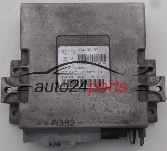 KOMPUTER STEROWNIK SILNIKA FIAT PUNTO 1.2 MAGNETI MARELLI  IAW8F5T, 46425009,  6160021807