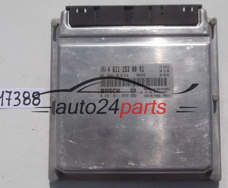 Μονάδα Ελέγχου Κινητήρα MERCEDES BOSCH 0 281 011 059