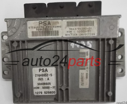 calculateur moteur pour citroen xsara 1.6 16v