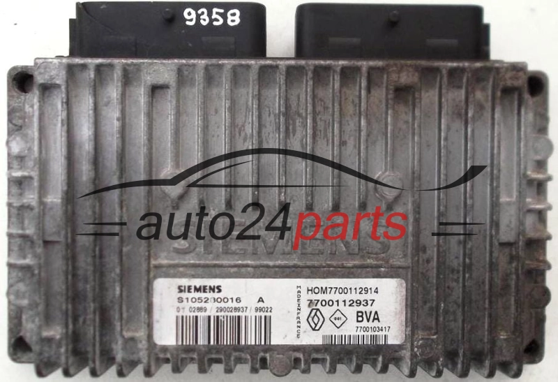 Μονάδα Ελέγχου Κινητήρα RENAULT SCENIC SIEMENS S105280016 A