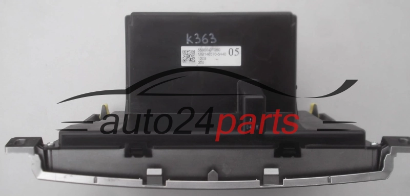 PANEL OGRZEWANIA STEROWNIK NAWIEWU REGULATOR KLIMATRONIK TOYOTA COROLLA VERSO 55900-0F050 / 559000F050 / MB146570-5440 / MB1465705440