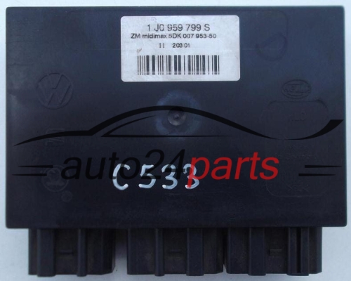 Μονάδα ελέγχου άνεσης VW SEAT SKODA HELLA 5DK 007 953-50, 1J0 959 799 S