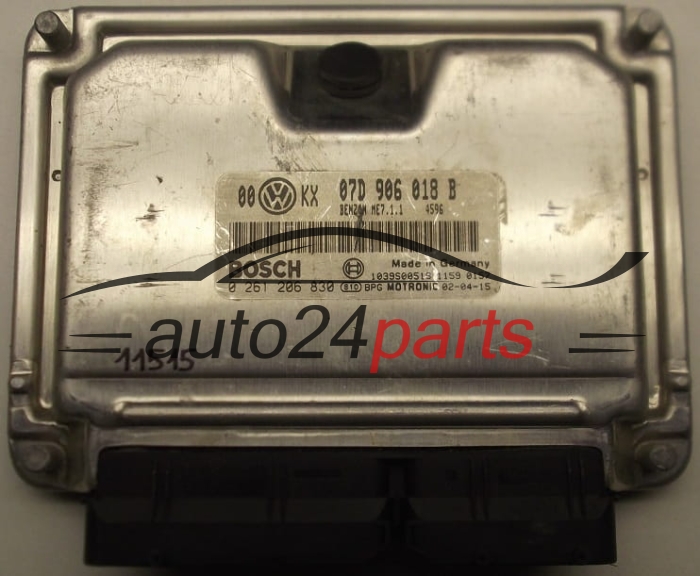VW VOLKSWAGEN PASSAT 4.0 BOSCH 0 261 206 830, 0261206830, 07D 906 018 B, 07D906018B 