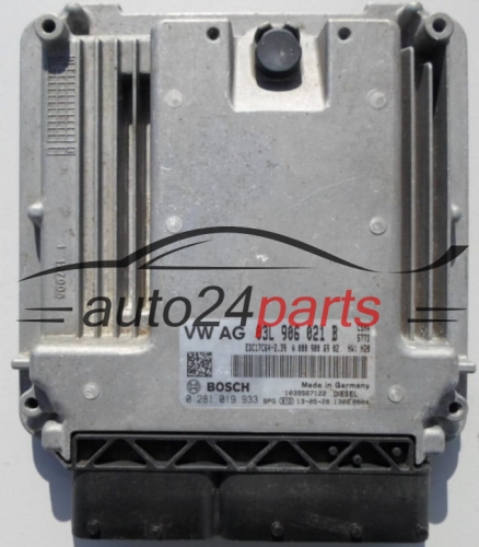 CALCULATEUR MOTEUR VOLKSWAGEN CRAFTER 2.0 TDI BOSCH 0 281 019 933, 03L 906 021 B, A 000 900 69 02