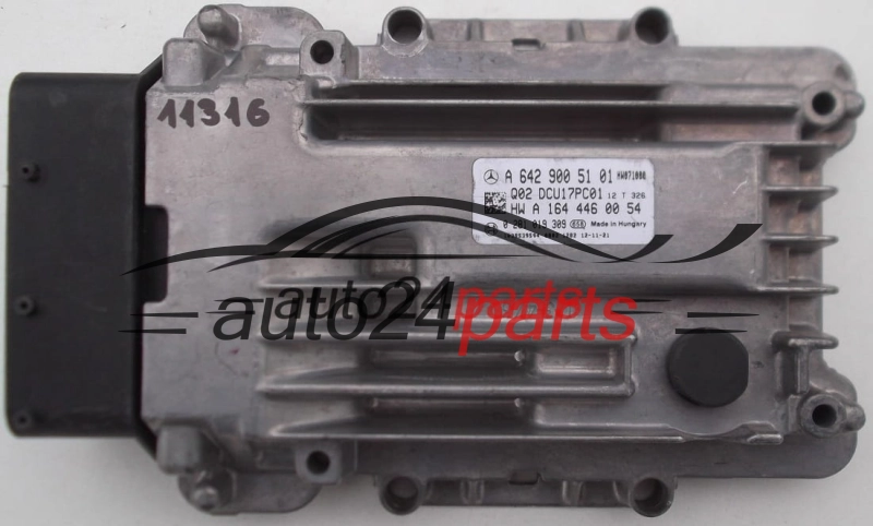 MERCEDES BOSCH 0 281 019 309, 0281019309, A 642 900 51 01, A6429005101, HW A 164 446 0054, A1644460054
