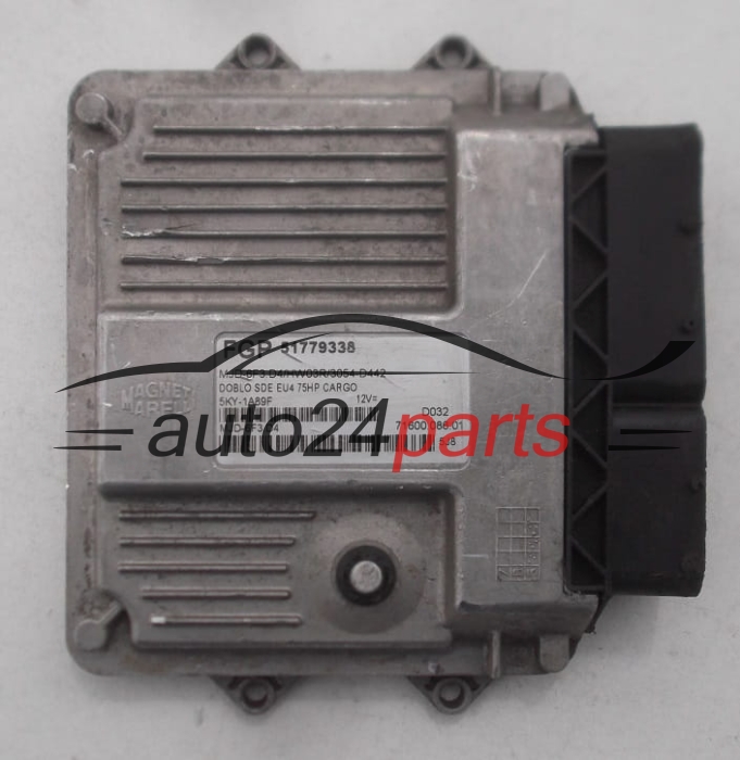 Μονάδα Ελέγχου Κινητήρα FIAT DOBLO 1.3 CDTI MAGNETI MARELLI MJD 6F3.D4, MJD6F3D4, FGP 51779338, 71600.086.01, 7160008601