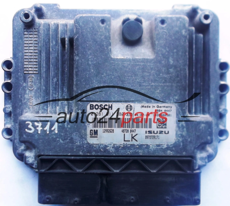 ECU ENGINE CONTROLLER OPEL ASTRA H 1.7 CDTI Z17DTL Z17DTH BOSCH 0 281 011 380, 0281011380, GM 12992628 LK , ISUZU 8973729171 