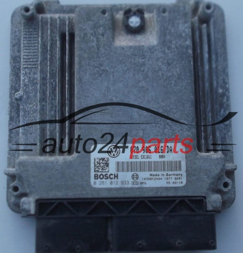 CENTRALINA DO MOTORE VW VOLKSWAGEN TOUAREG 2.5 TDI BOSCH 0 281 012 933,  070 906 016 DA