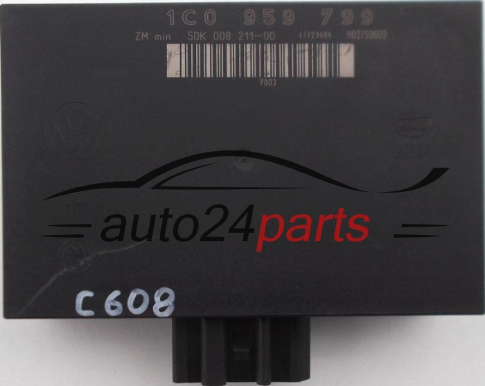 CENTRALKA MODUL STEROWNIK KOMFORTU 1C0959799 
