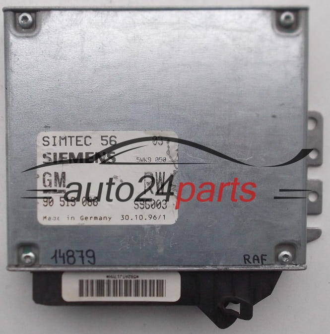 SIEMENS 5WK9 050, 5WK9050, GM 90 519 066 RW, 90519066RW