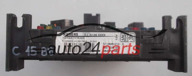 CONFORT MODULE  CITROEN PEUGEOT SIEMENS S118085210 D