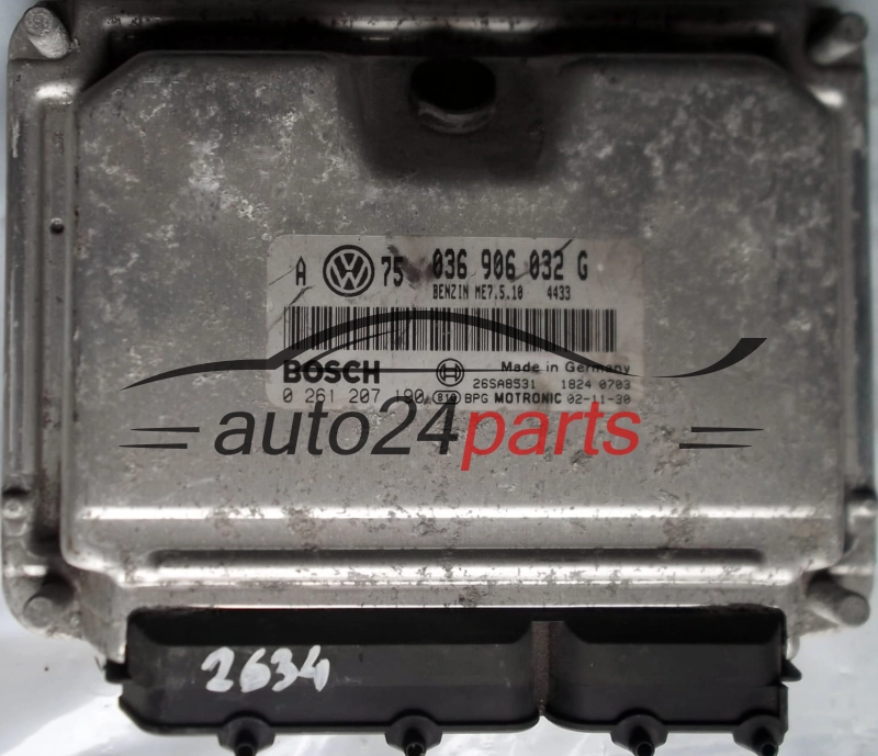 036906032G, 036 906 032 G, BOSCH 0261207190, 0 261 207 190