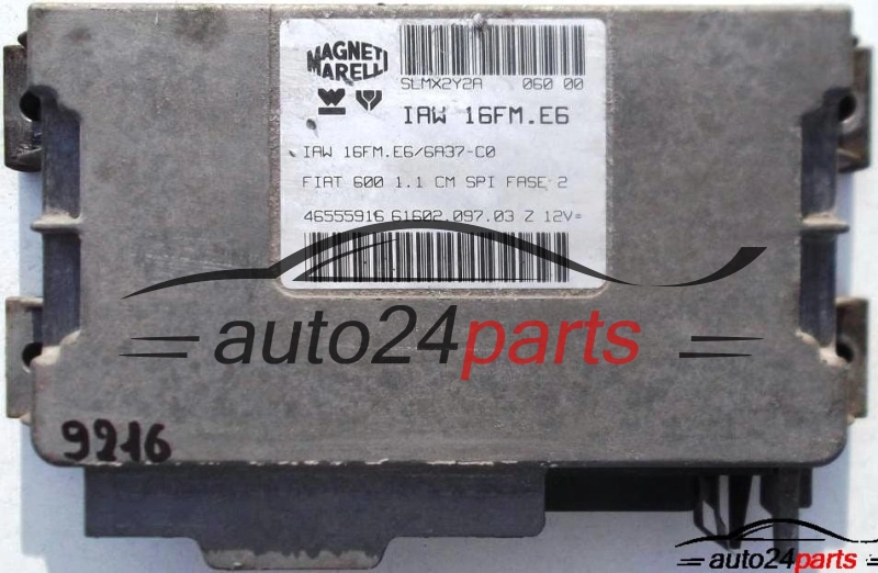 calculateur moteur pour fiat seicento 1.1 