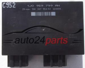 CENTRALITA DE CONFORT VW SEAT SKODA HELLA 5DK 007 954-51, 5DK007954, 5DK00795451, 1J0 959 799 AH, 1J0959799AH