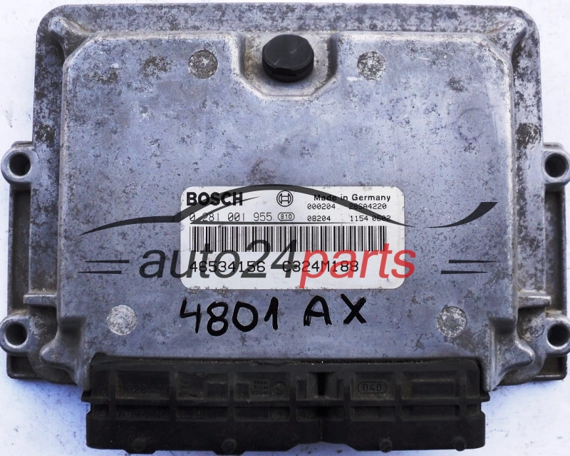 calculateur moteur pour fiat punto 1.9 jtd